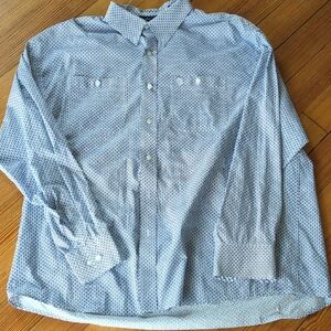 George Strait Collection Wrangler Button Up. Size XXL reg